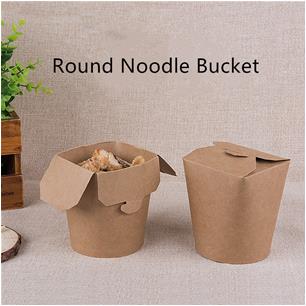 Round bottom noodle box